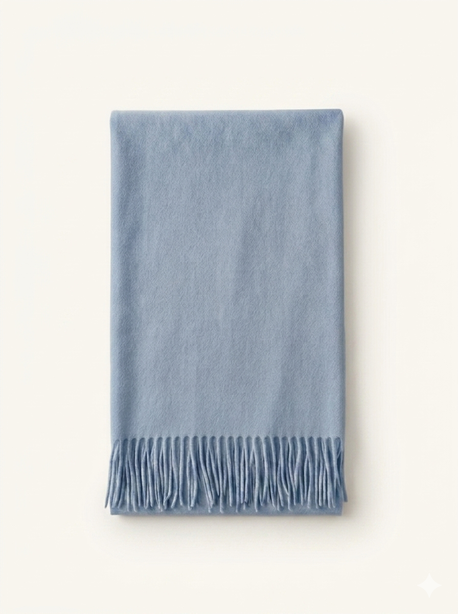 &Eacute;charpe Wēn bleu clair